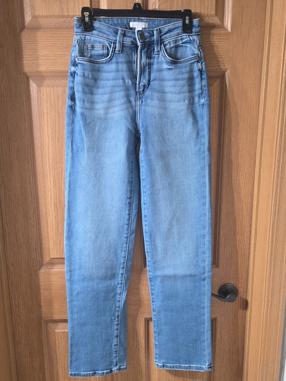 LC Lauren Conrad Light Blue Straight Leg Jeans - Women's